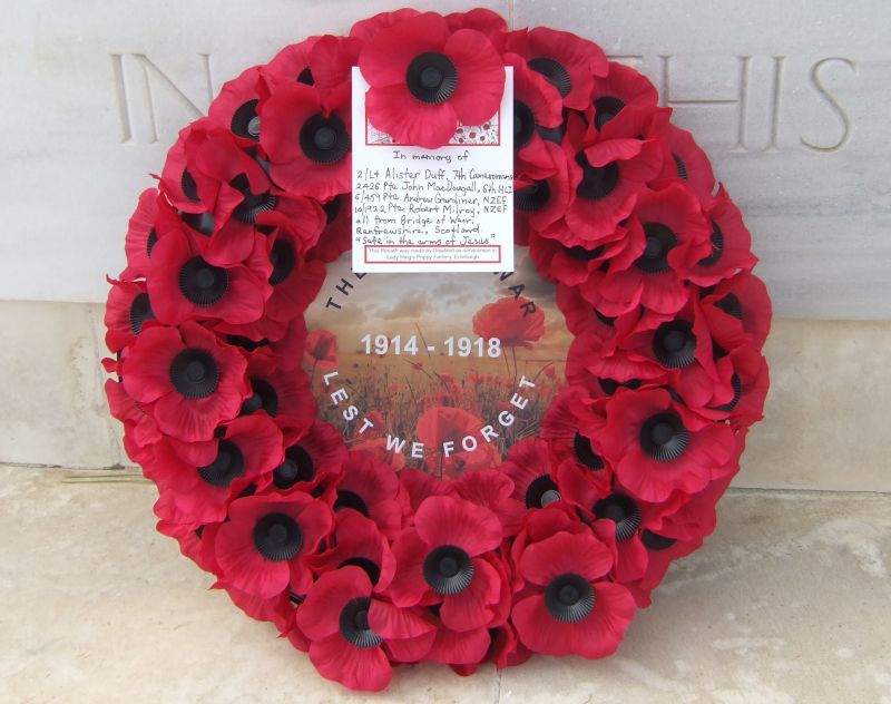 © Dick Hughes: Licensor: Dick Hughes Gallipoli wreath